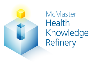 McMaster Health Knowledge Refinery (HKR) logo